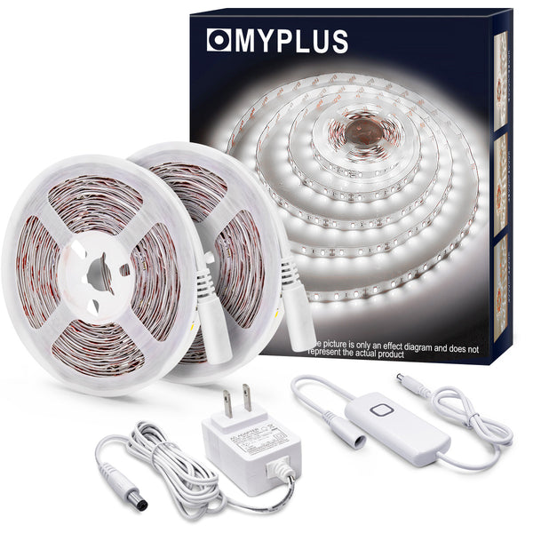 32.8ft Cold White LED Strip Lights